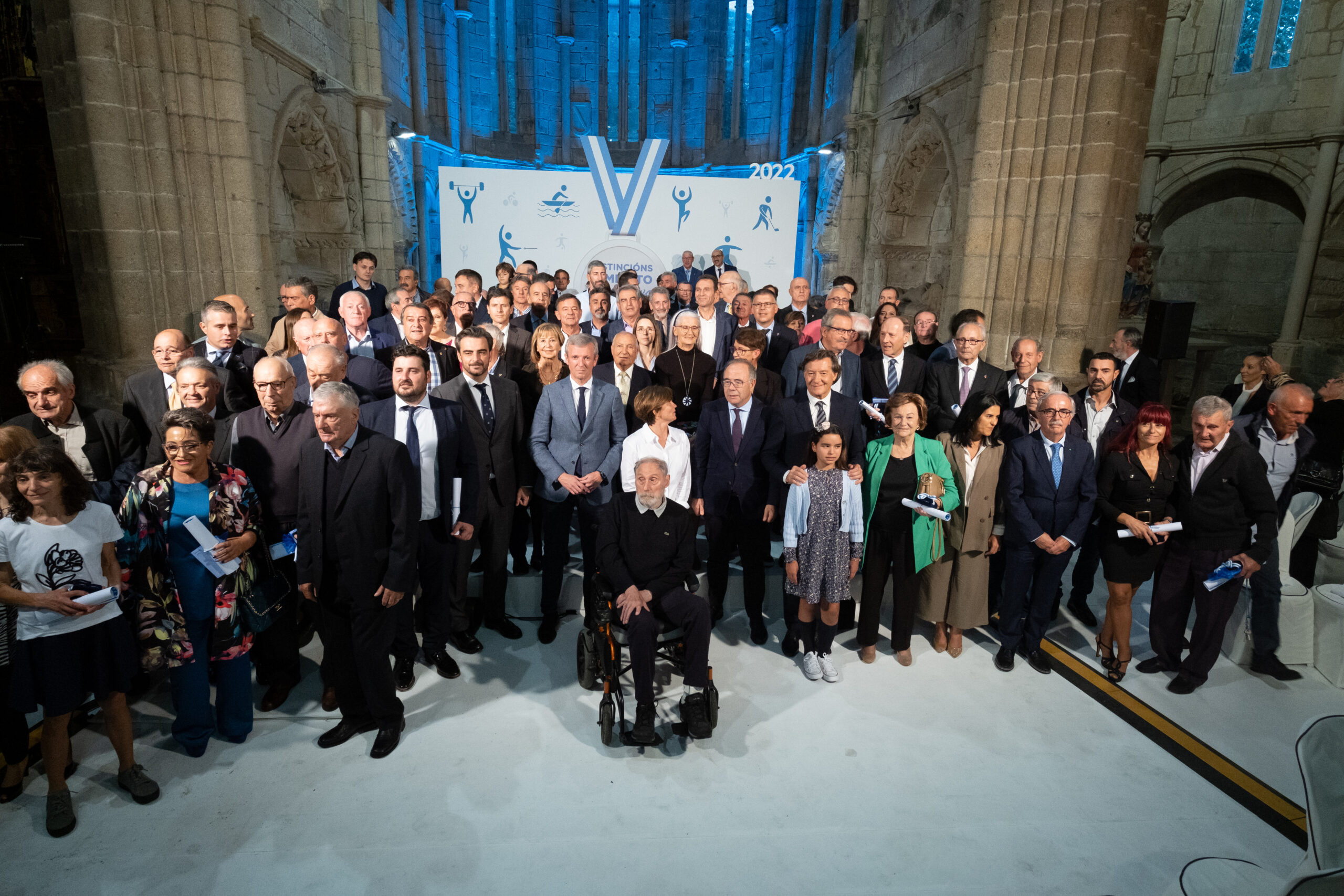 O titular do Goberno galego participa na entrega das Distinción