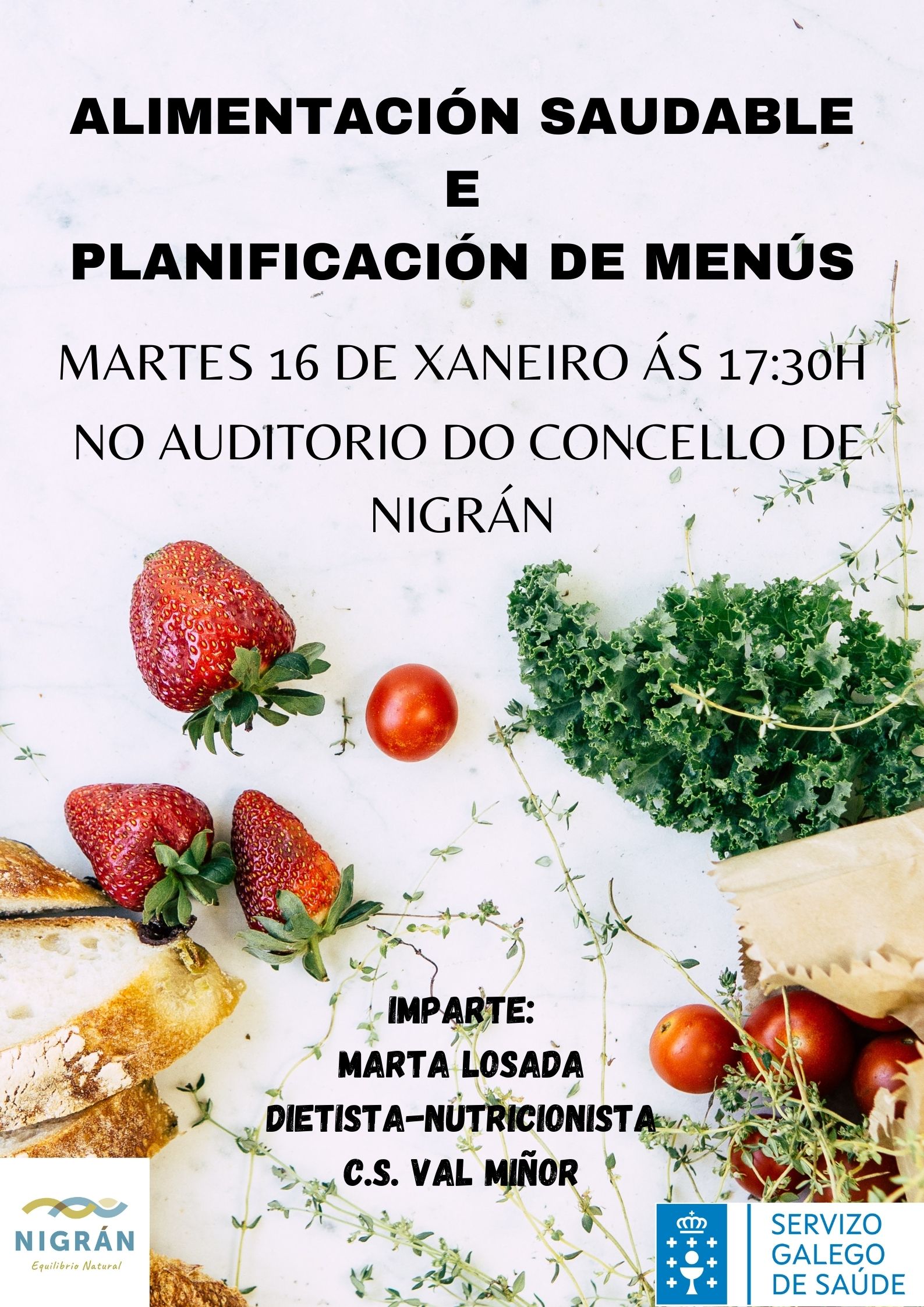 Alimentación saudable e planificación de menús