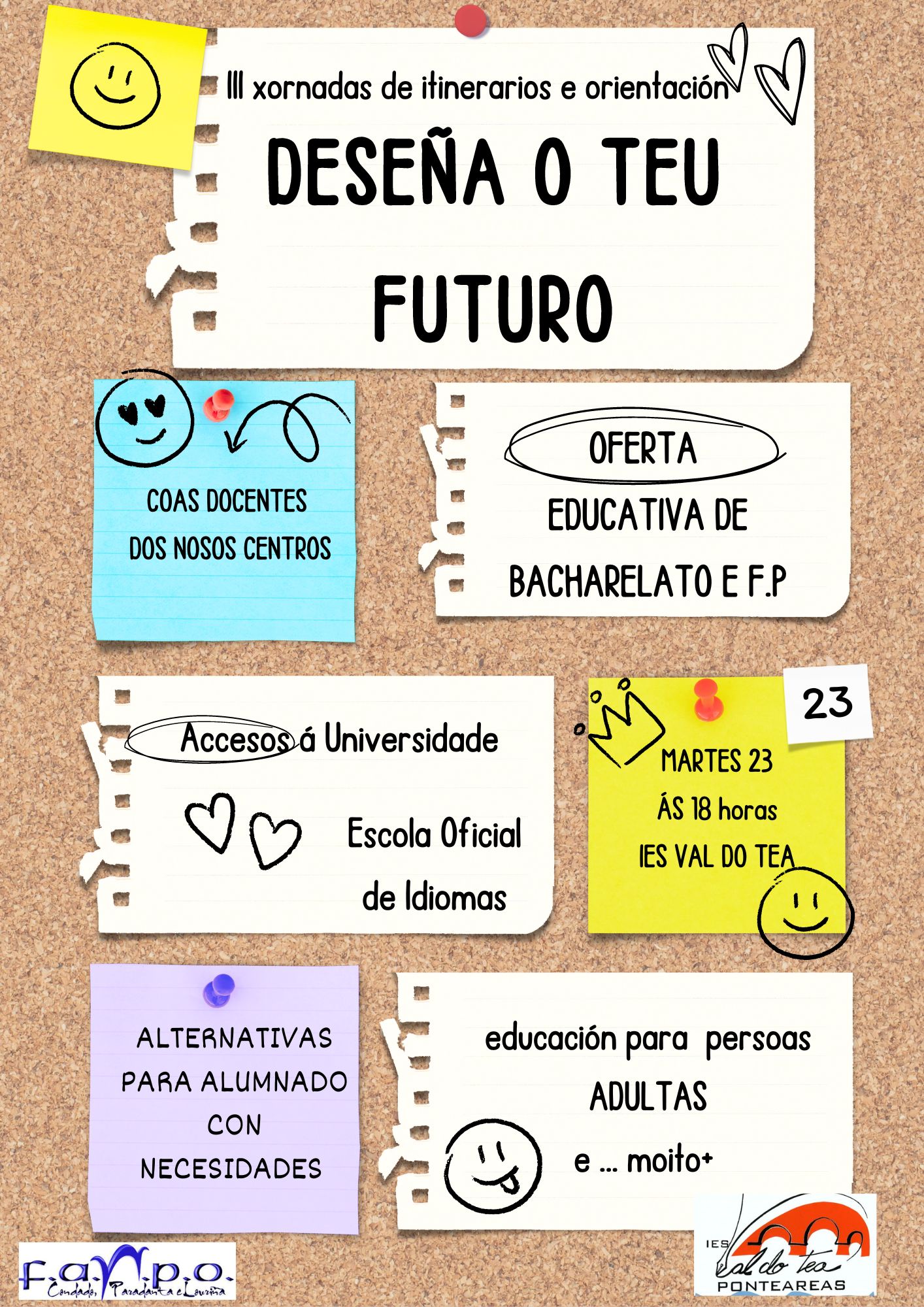 Cartel Terceira Xornada