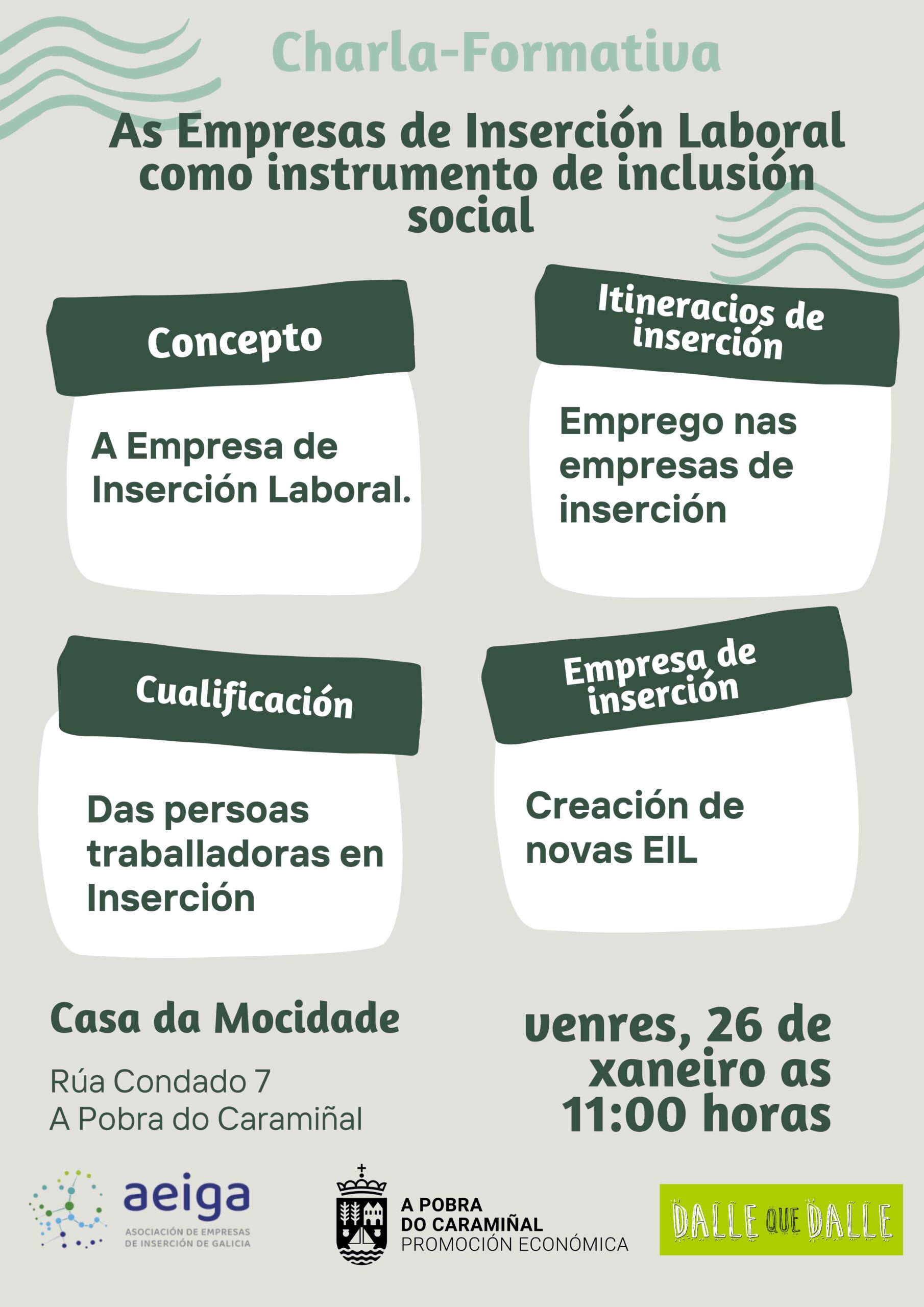 26 de xaneiro as 11:00 h