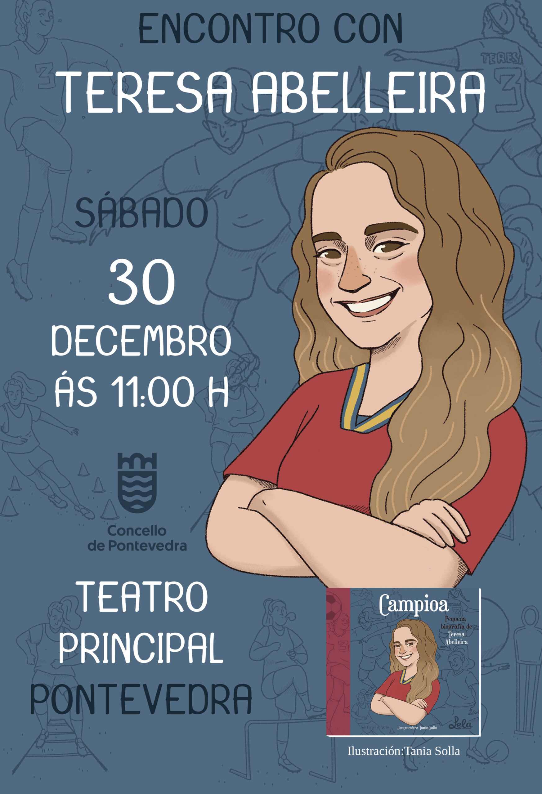 Cartel libro Teresa Abilleira