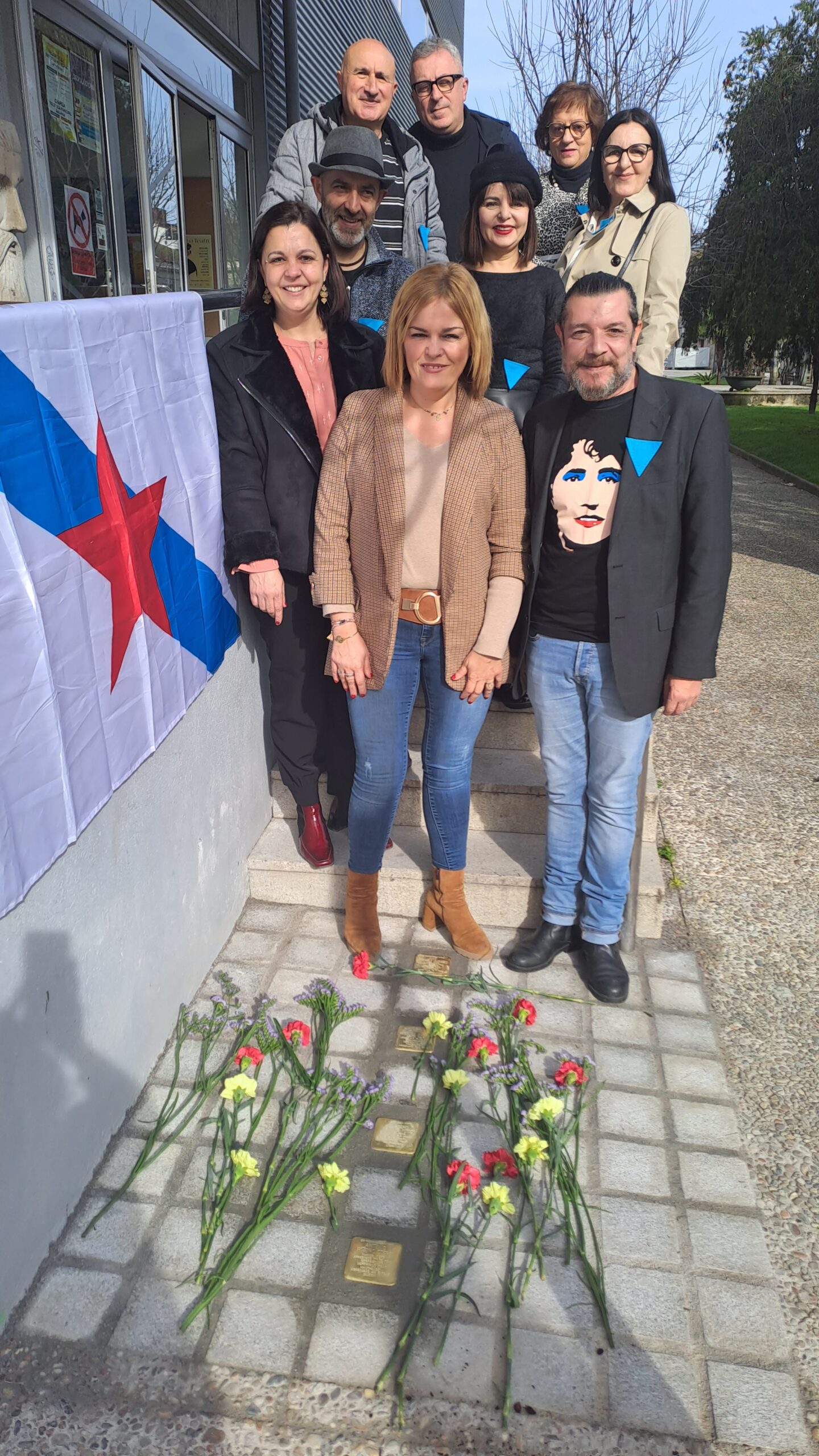 Colocación Pedras da Memoria