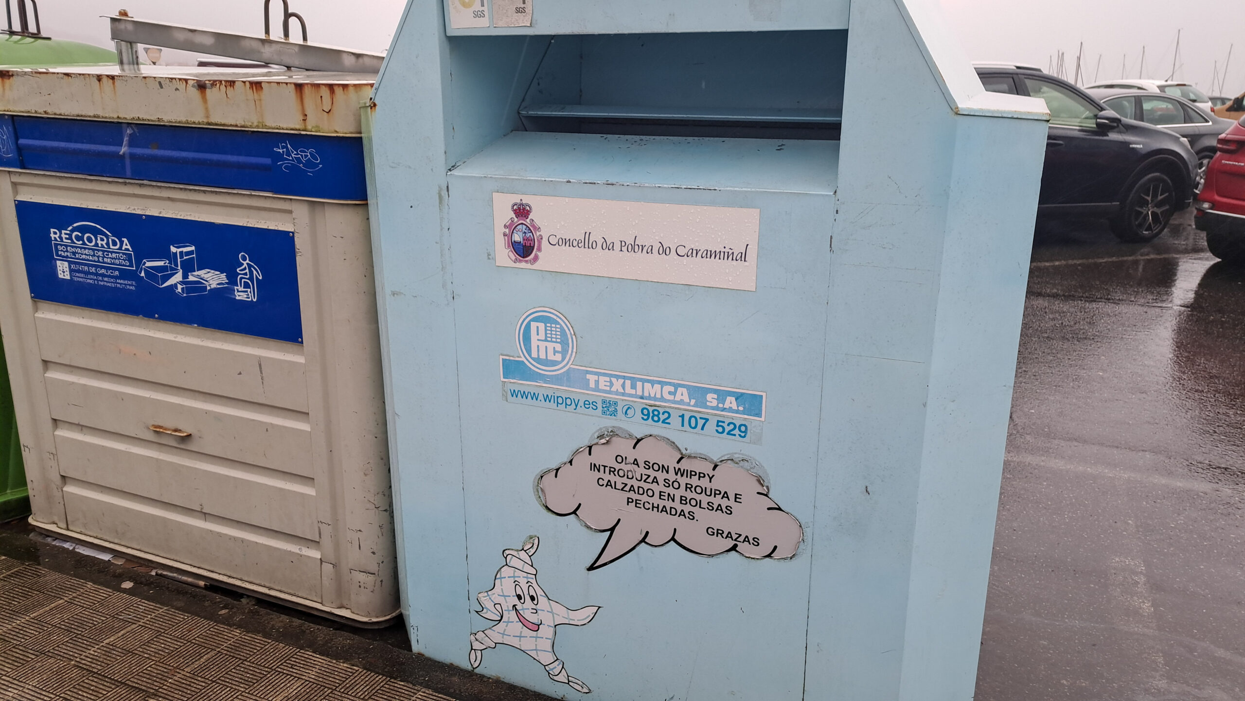 Contedor Texlimca recheo portuario