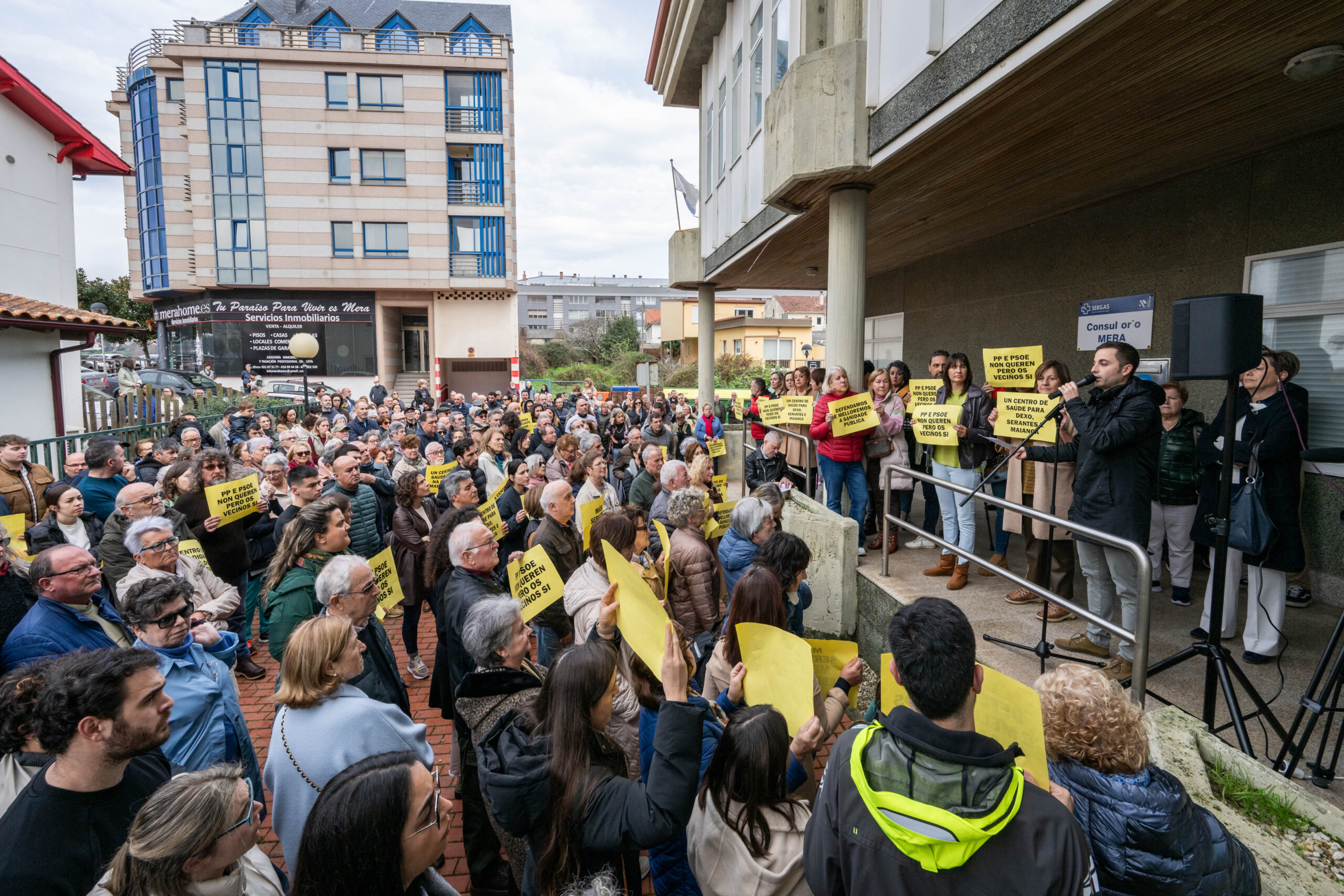 Manifestación Centro Saúde Mera – 014