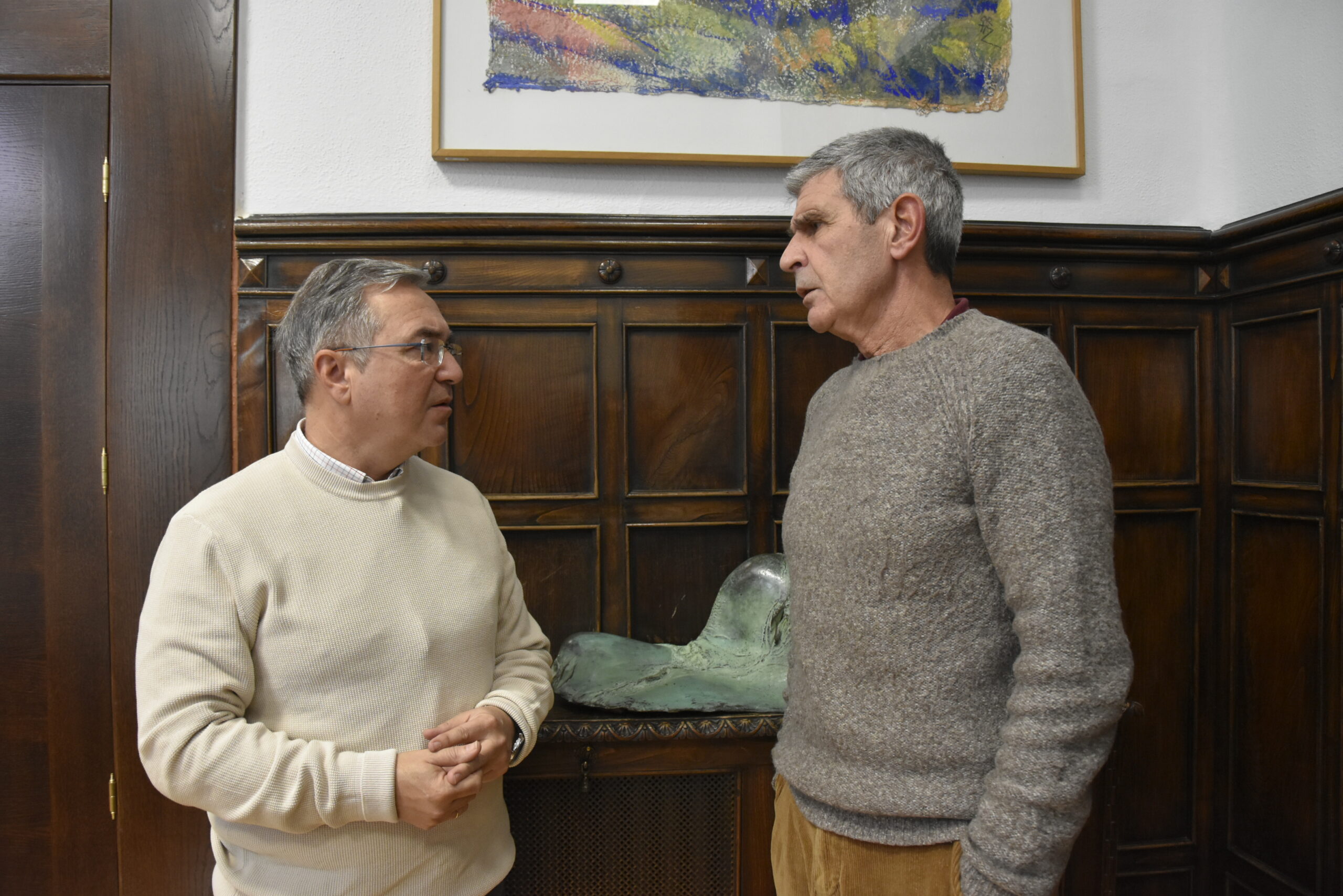 Reunion Luis Menor con Moncho Conde Corbal (3)