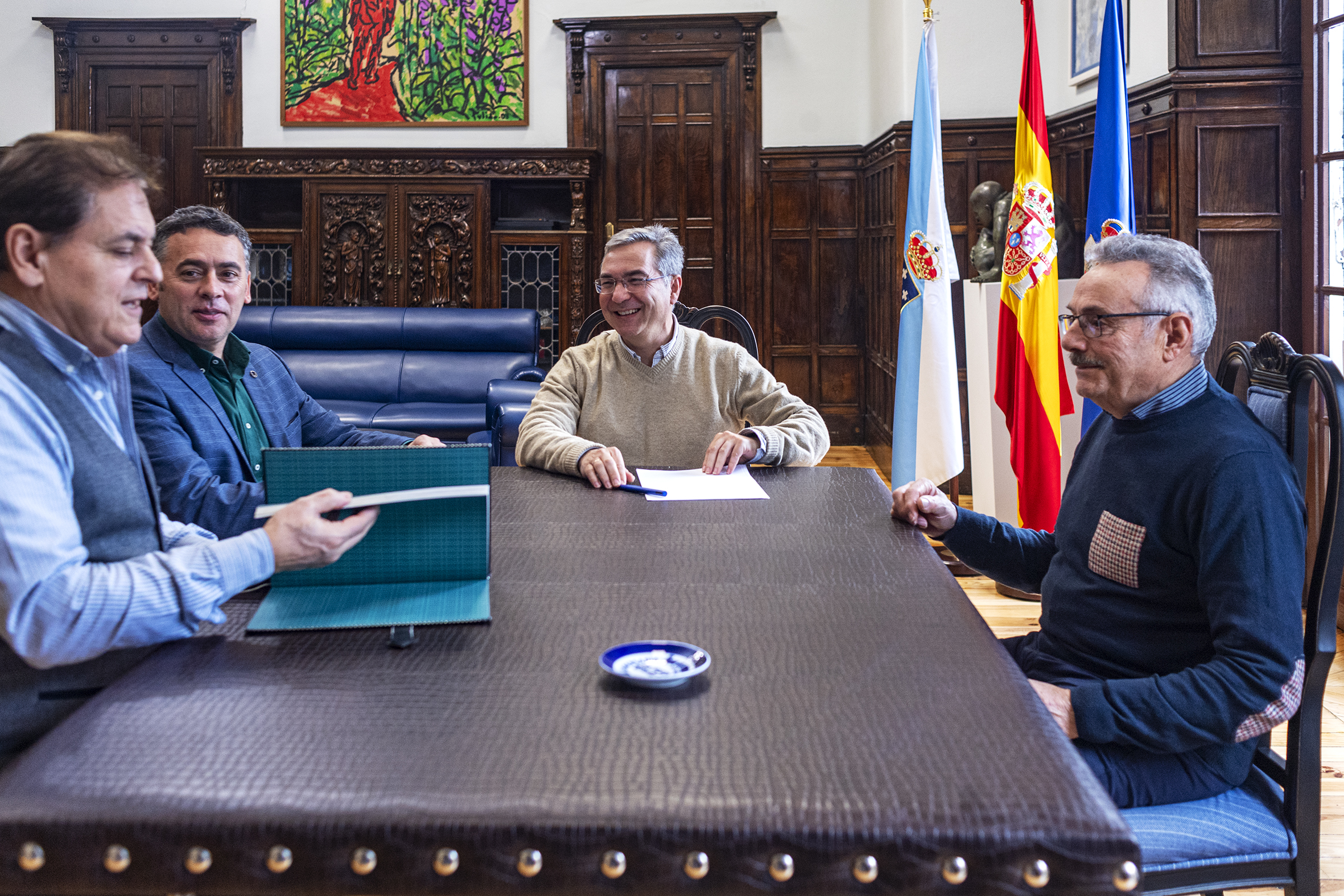 Reunión coa asociación Castro de Santa Lucía de Freás de Castrelo de Miño – 1