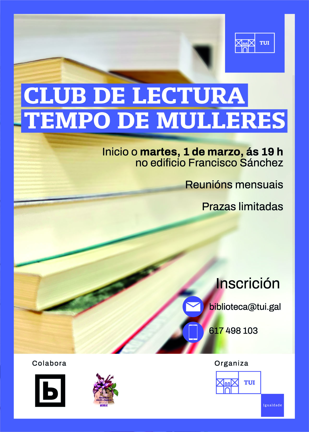 Cartel con patrocinadores