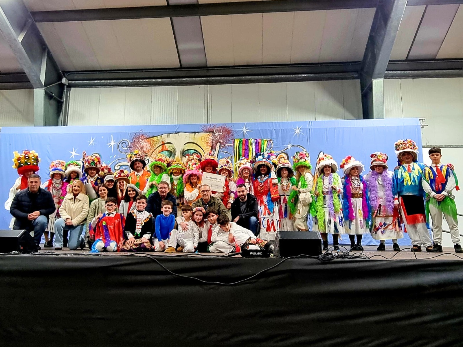 A Revolta de Trasancos e integrantes do goberno local