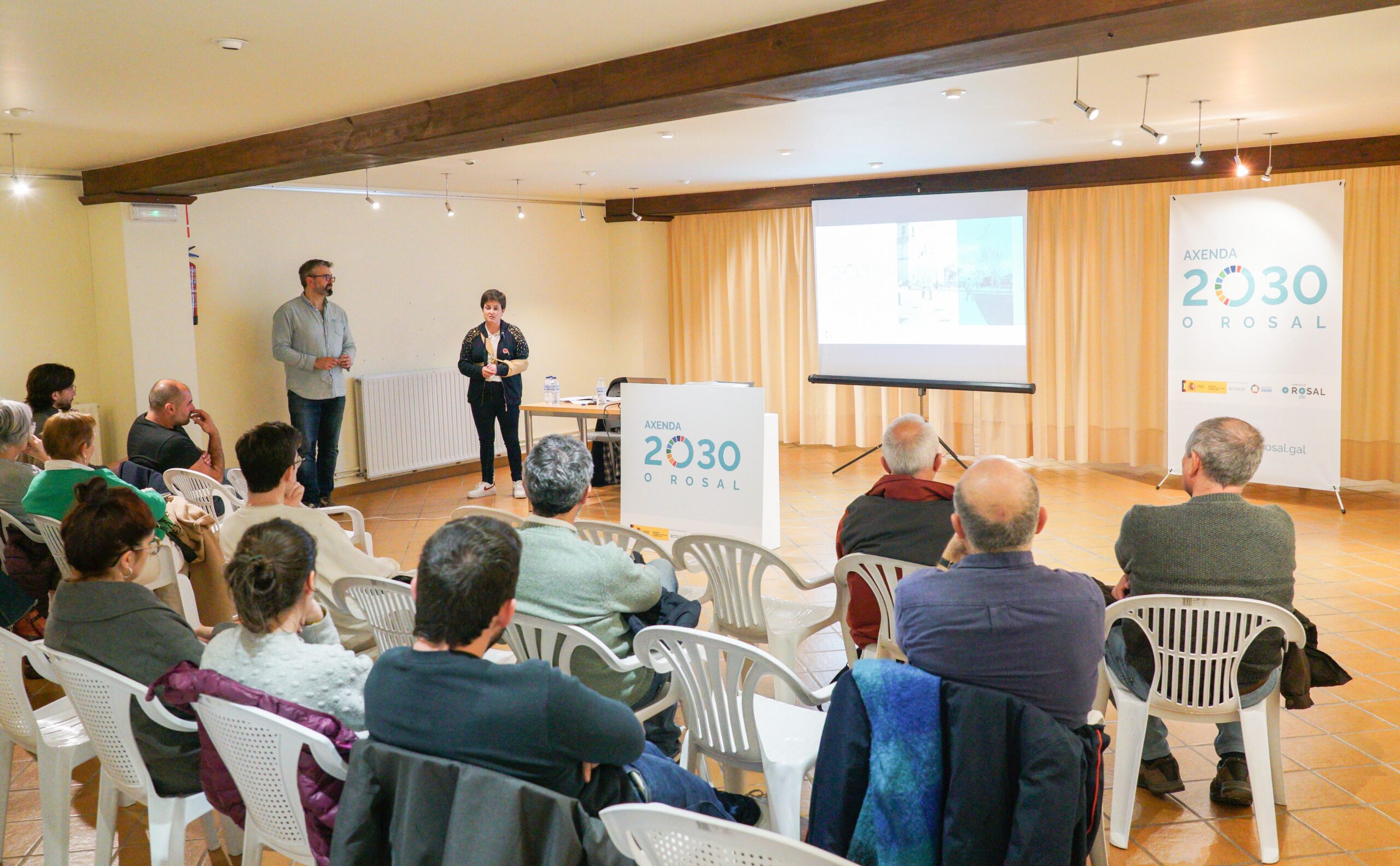 A calidade de vida e unha conciencia sostible, puntos fortes para desenÞar o Plan de Accioìn Local da Axenda 2030 do Rosal 02