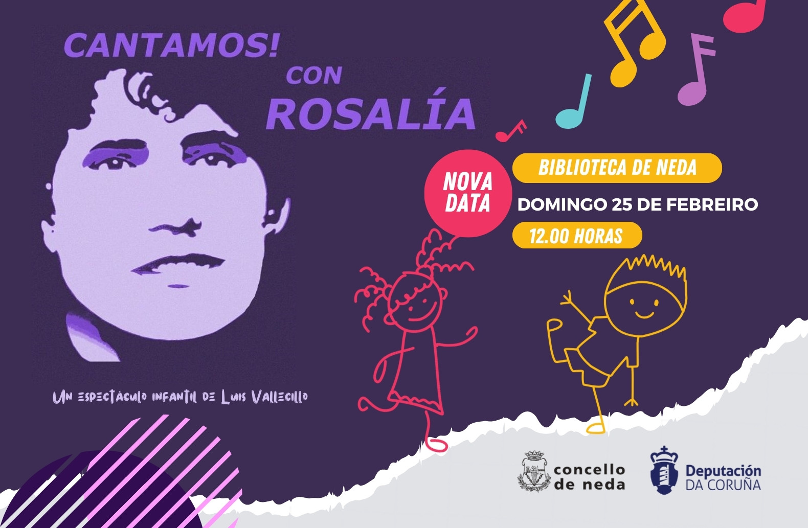 Cantamos con Rosalía CAMBIO DE DATA