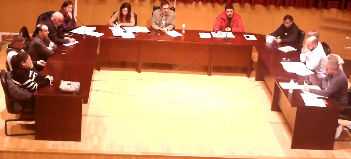 Captura del pleno