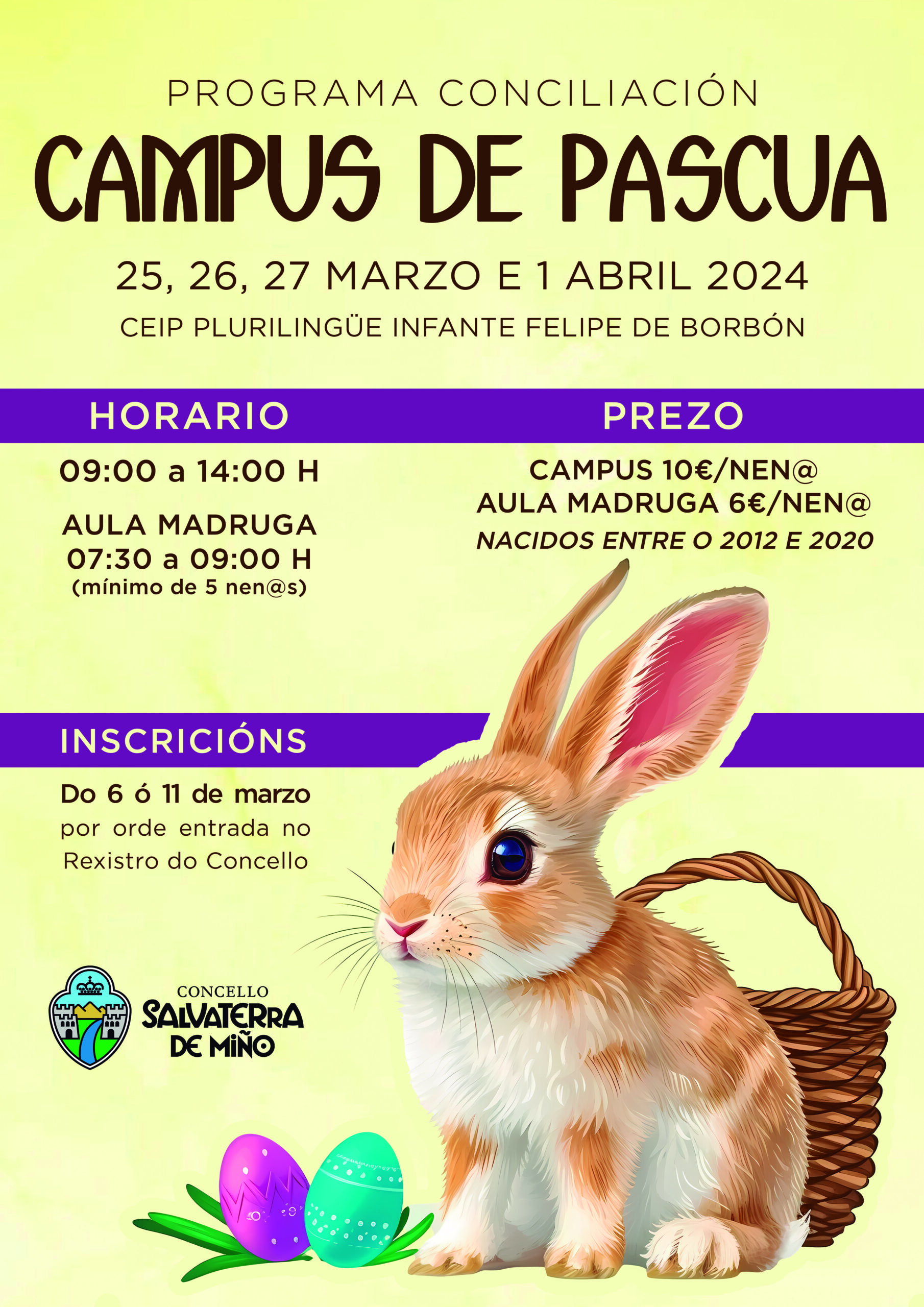 Cartel Campus Pascua