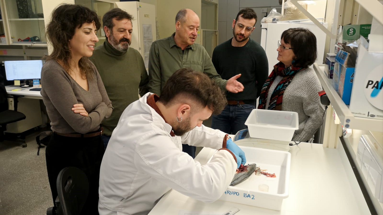 Foto_Alexandra Fernández, Luís Bará, Salutiano Mato, Brais Ruanova e Ana Martínez-1