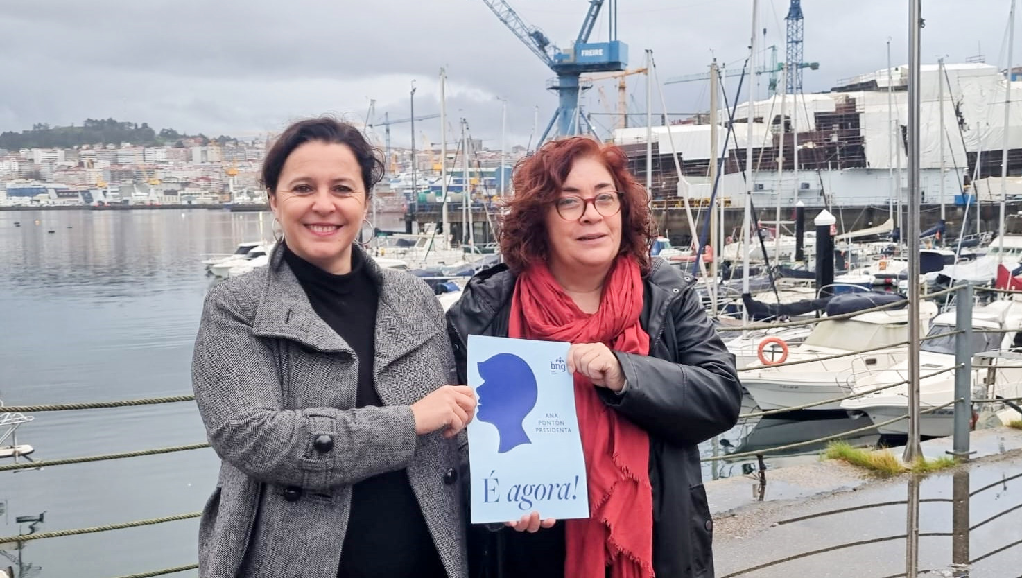 Foto_Ana Miranda e Carmela González_Pesca_BNG Vigo