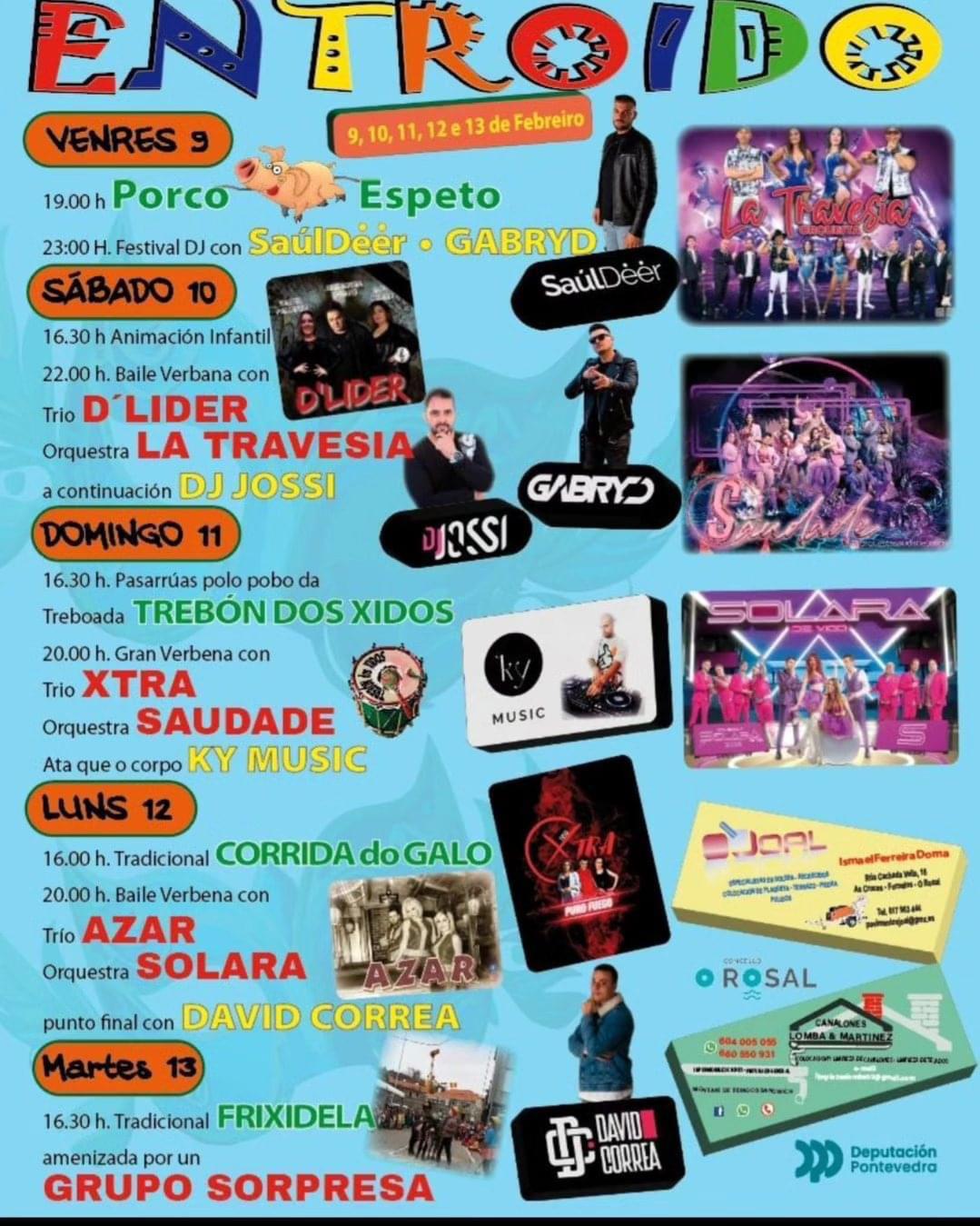 O Rosal traslada o desfile do Entroido ao 25 de febreiro polas condicioìns meteoroloìxicas 03