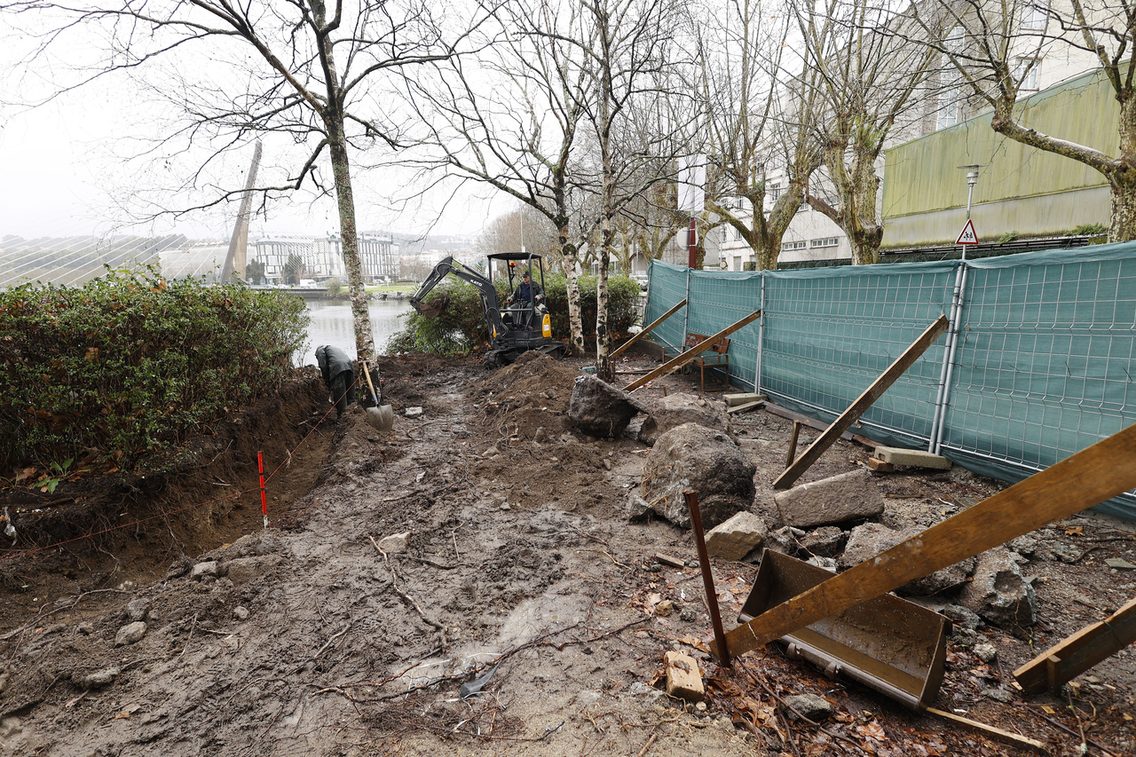 Obras no miradoiro da avenida de Bos Aires 2