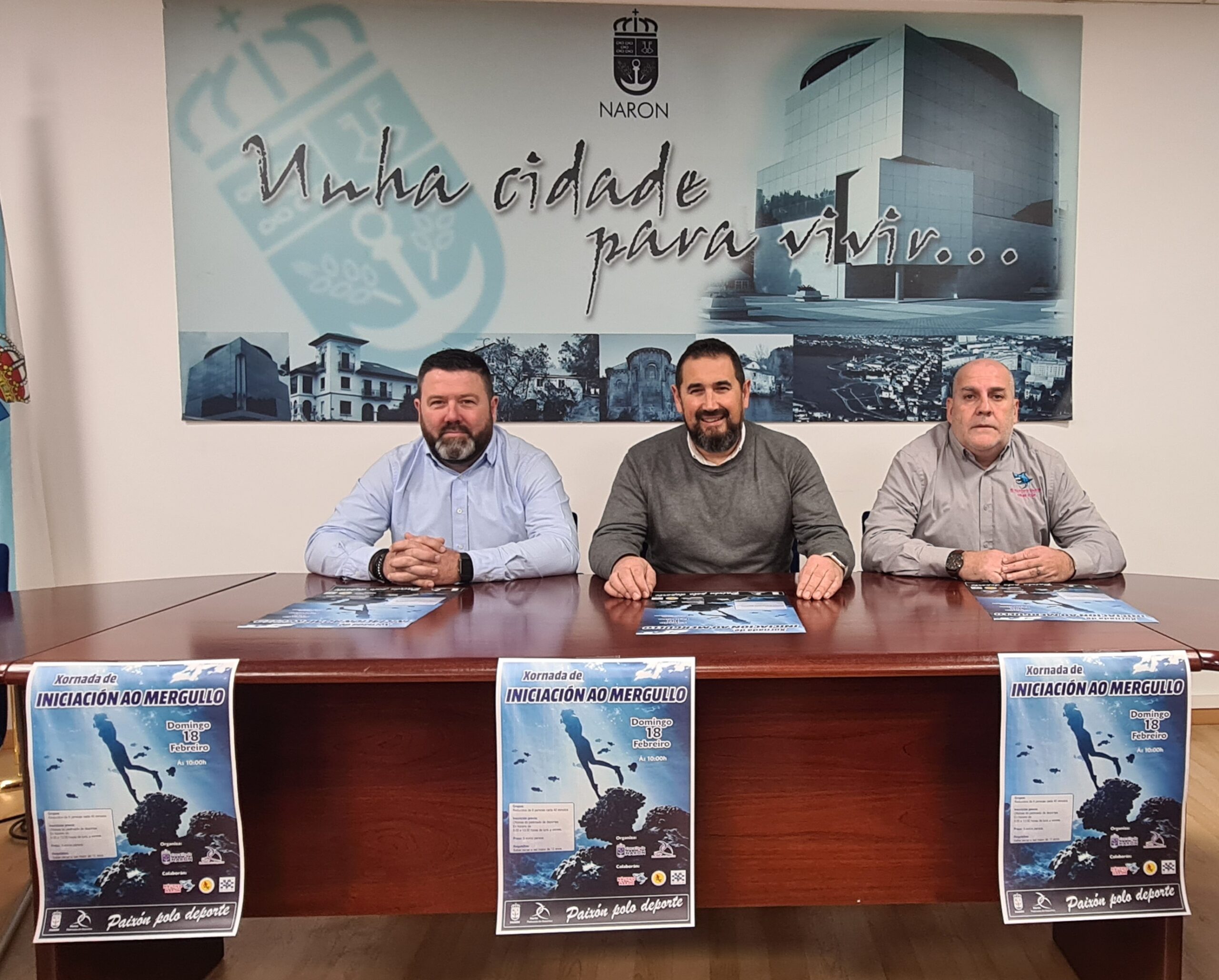 Presentación xornada mergullo