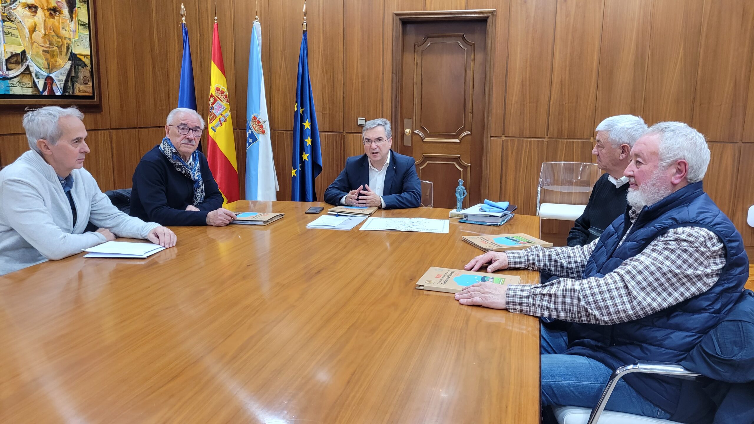 Reunión coa Asociación de Amigos de Vía de la Plata