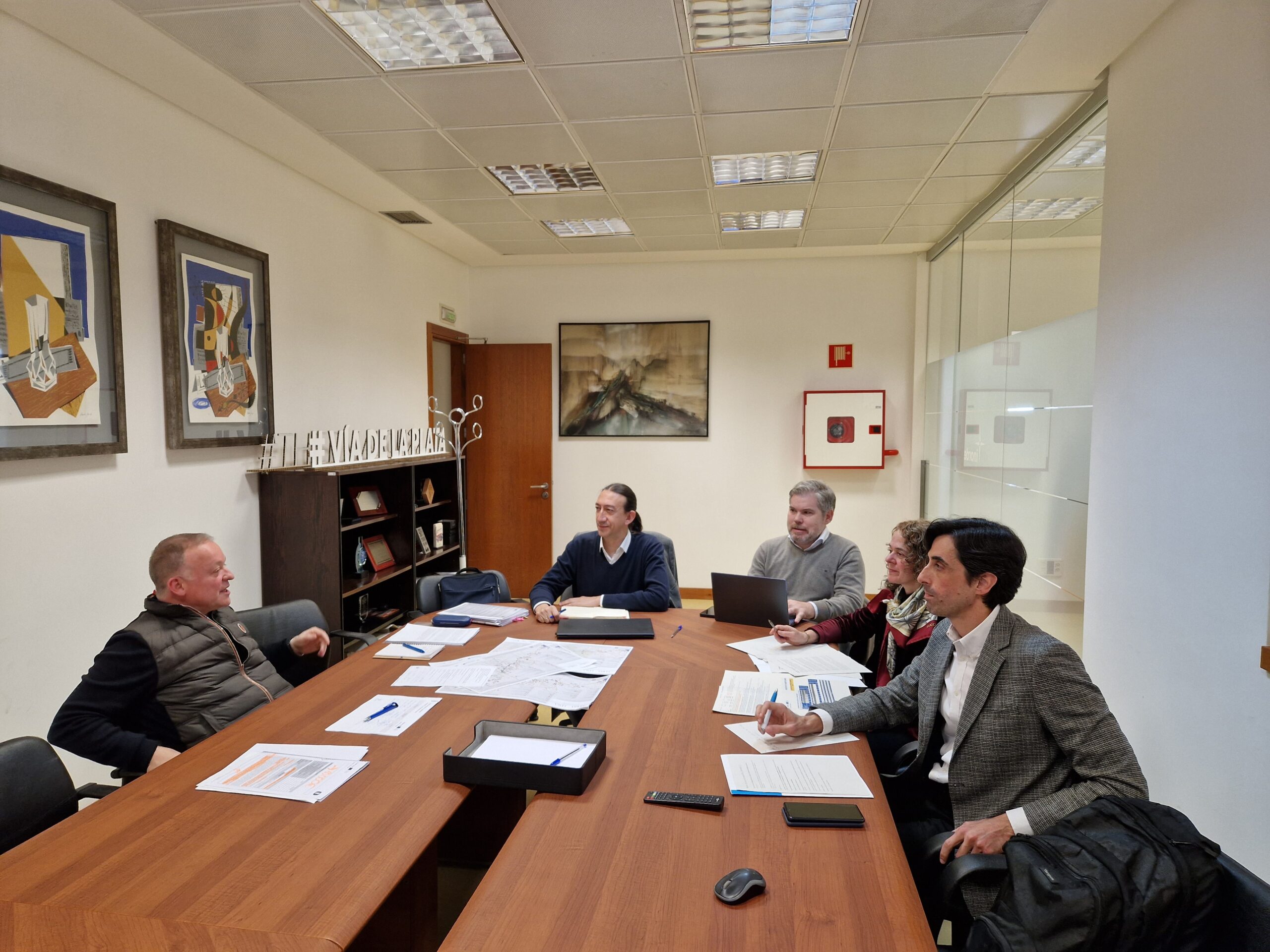 Reunión de lanzamento do proxecto europeo