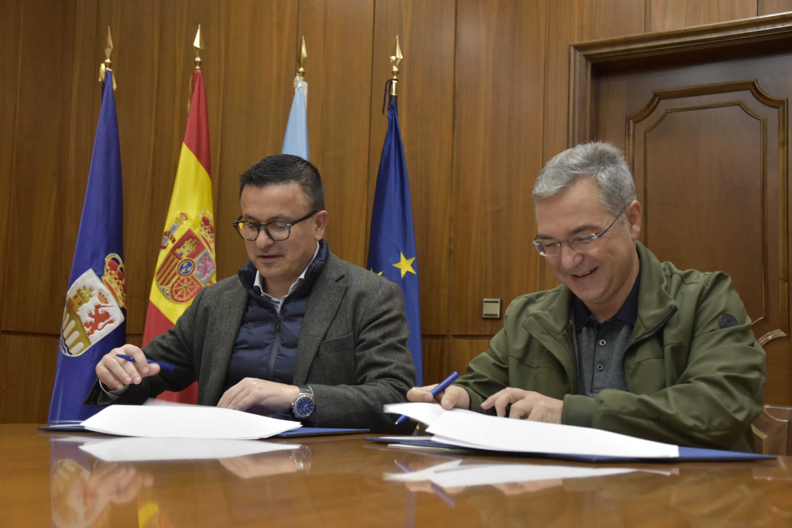 Sinatura do protocolo de colaboración entre a Deputación de Ourense e a Consellería do Medio Rural – 1