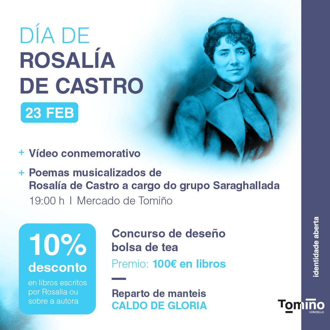 Tomiño celebra o Día de Rosalía con música, arte e literatura