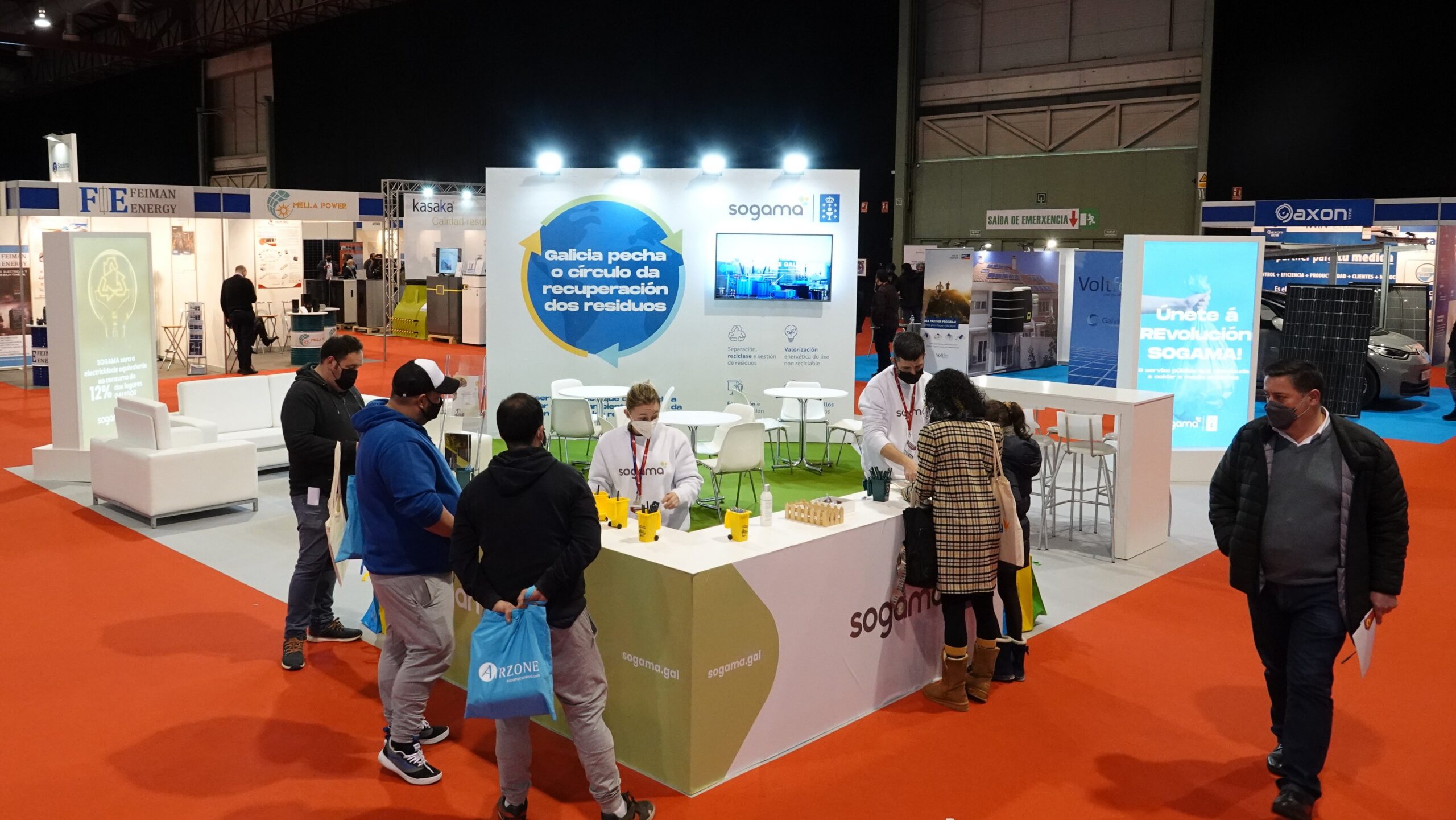 Vista en una edición anterior de Enerxétika DSC03841