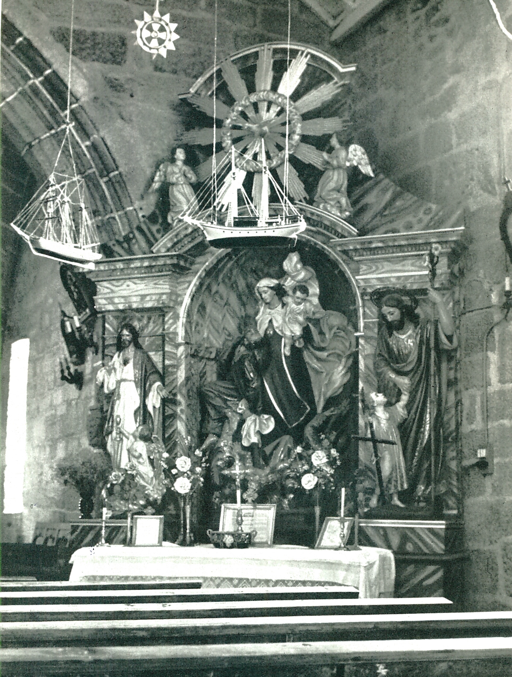 imaxe altar virxe do carme