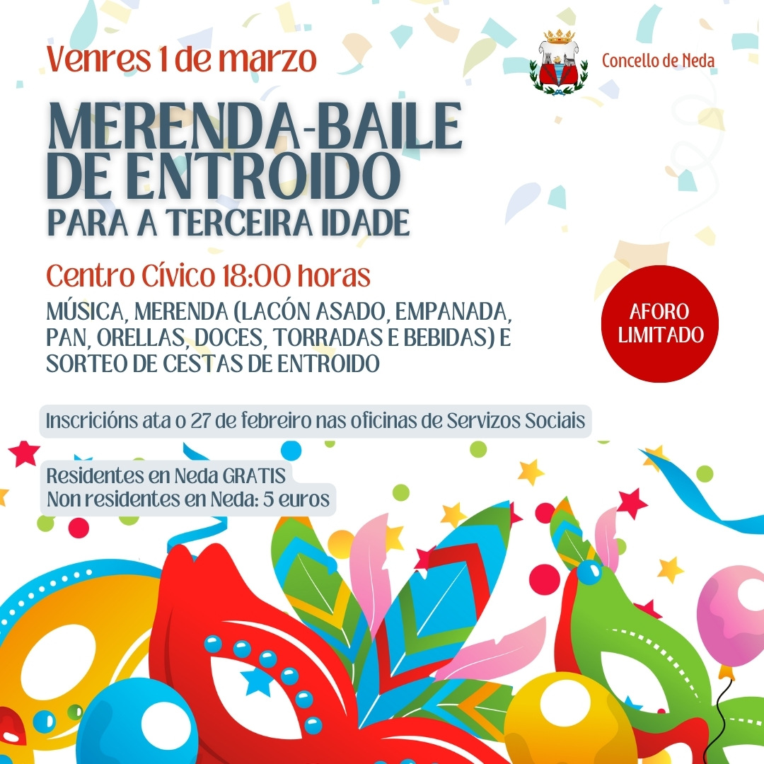 merenda baile maiores