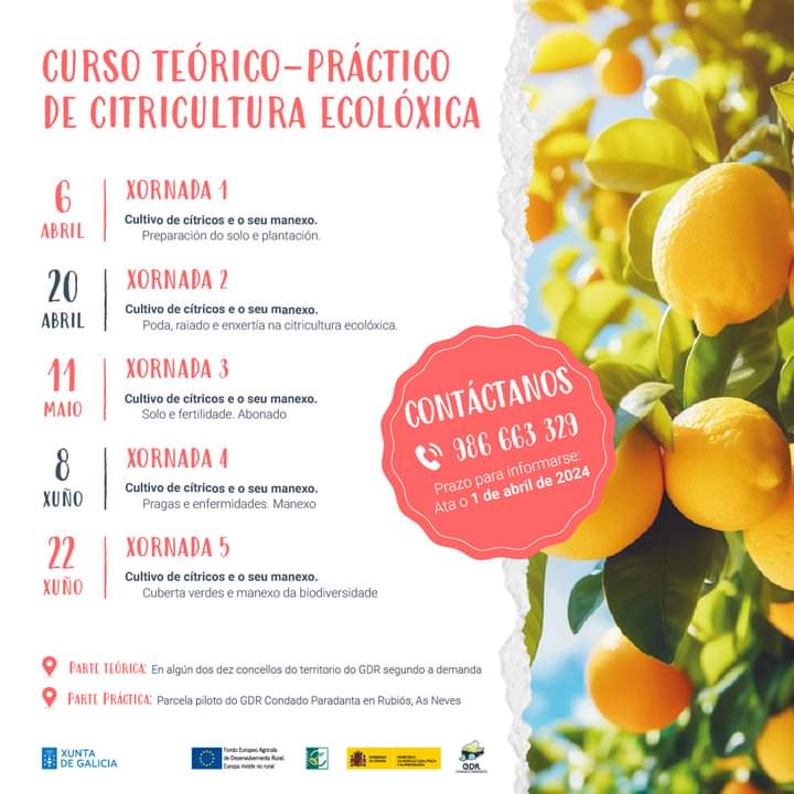 CITRICULTURA ECOLÓXICA GDR TERRA E AUGA