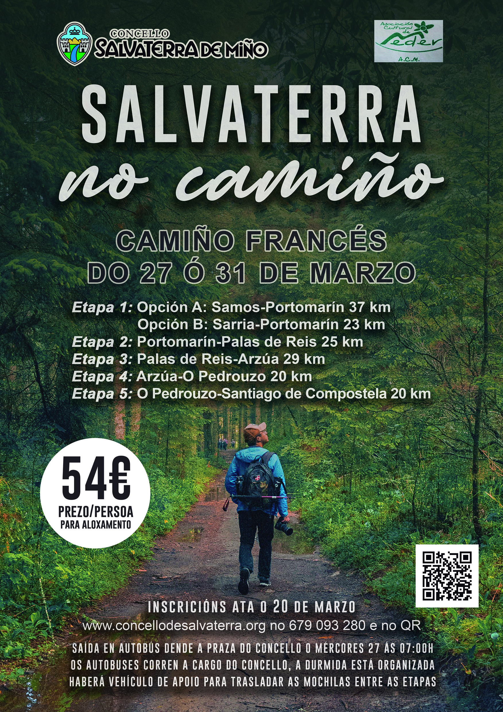 Cartel Camino Santiago