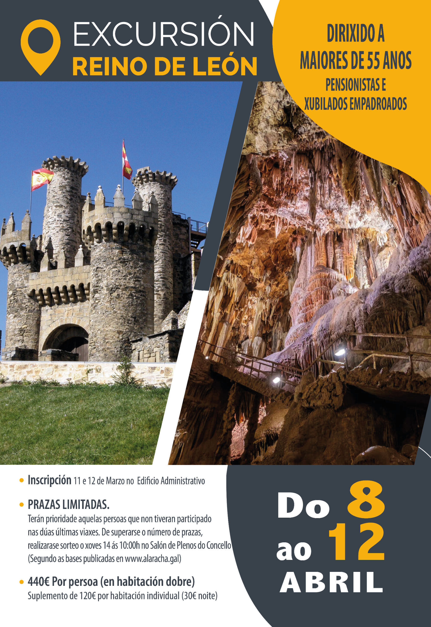 Cartel Excursión León