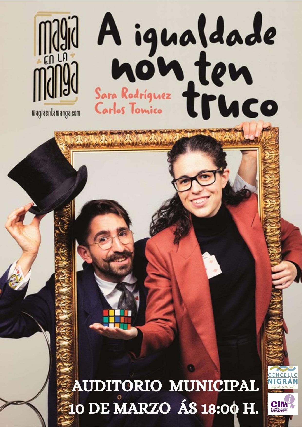 Cartel Igualdade non ten truco.2024_