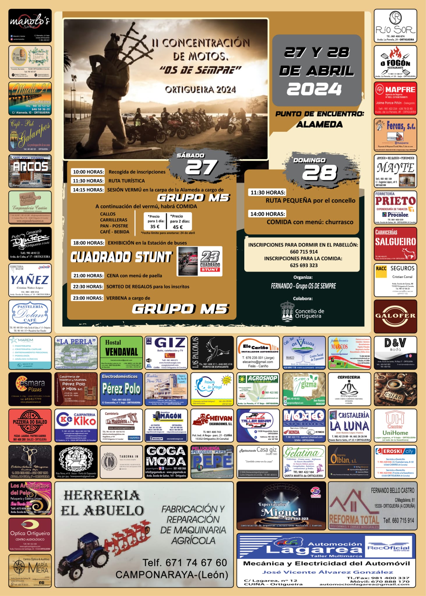 Concentracion Motera Ortigueira