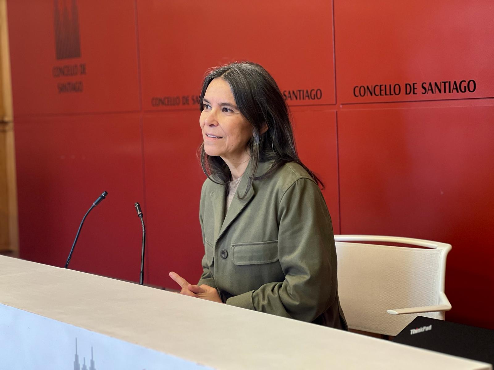 IMAXE – Mercedes Rosón no Concello de Santiago