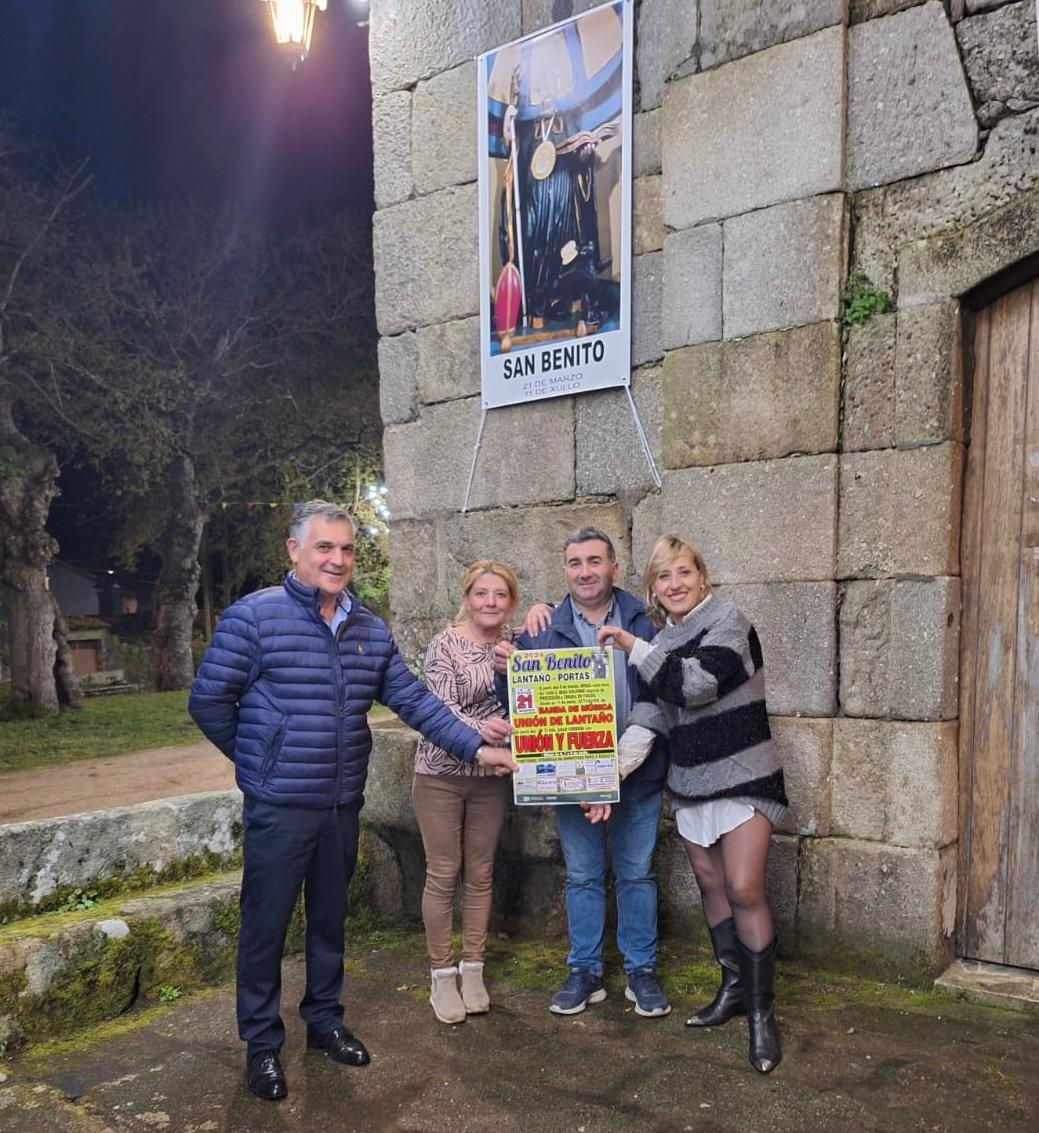 PRESENTACION FESTAS SAN BENITO LANTAÑO 2024