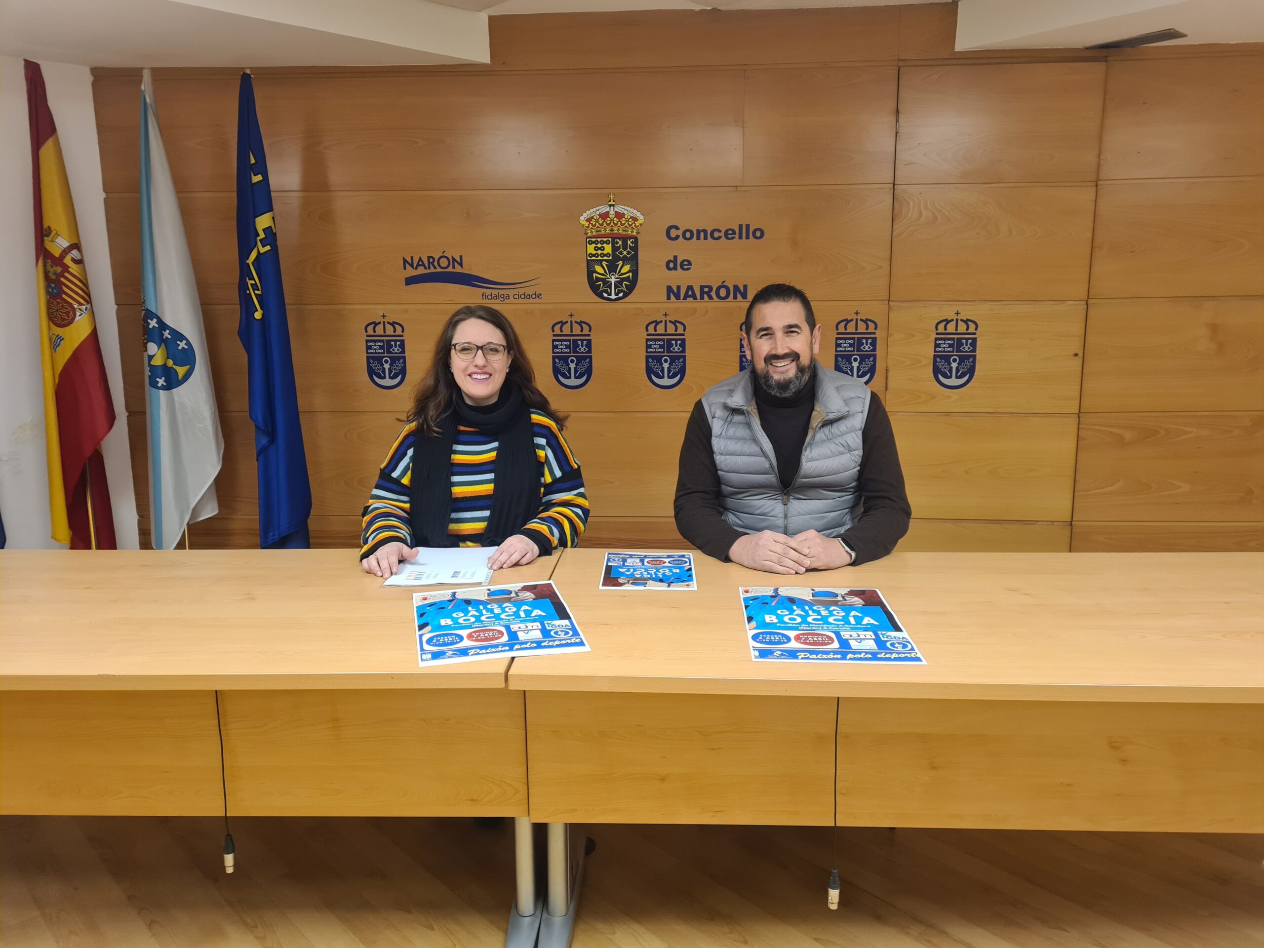 Paula Gárate e Ibán Santalla