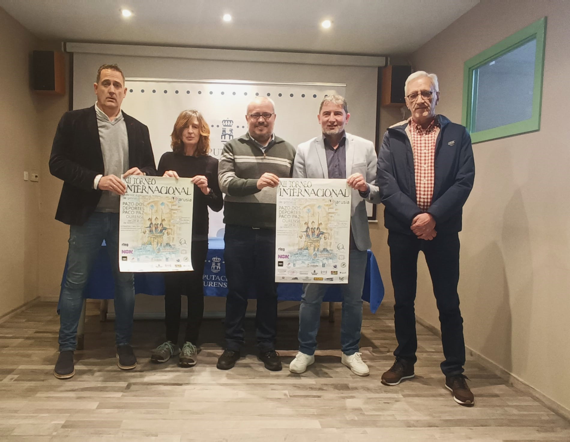 Presentación do XII Torneo Internacional de Ximnasia Rítmica