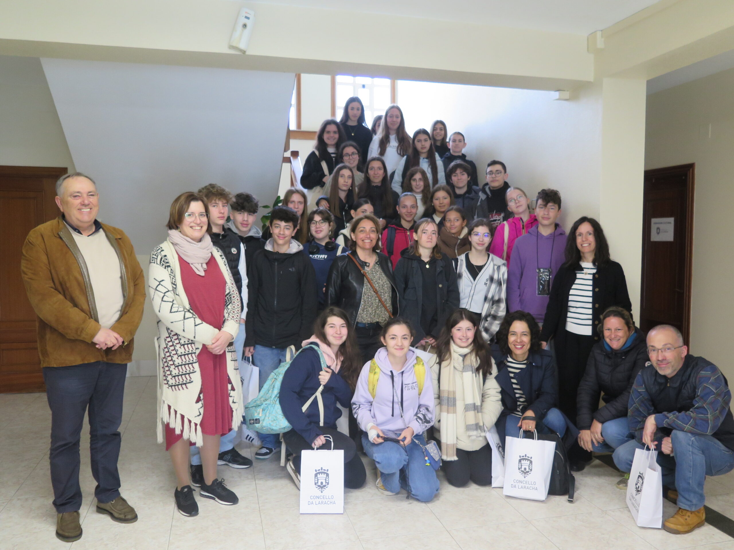 Recepción no Concello