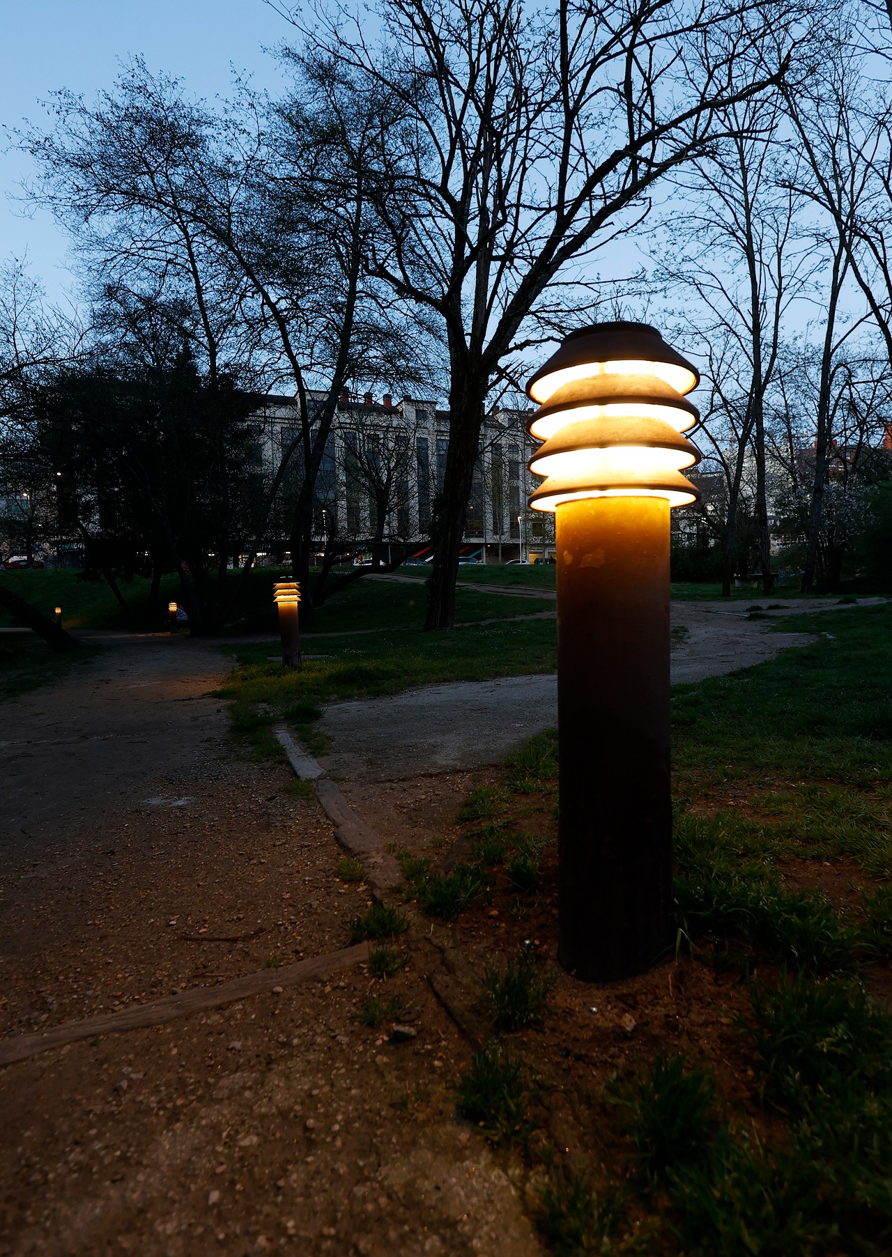 Substitución das luminarias do Gafos 1