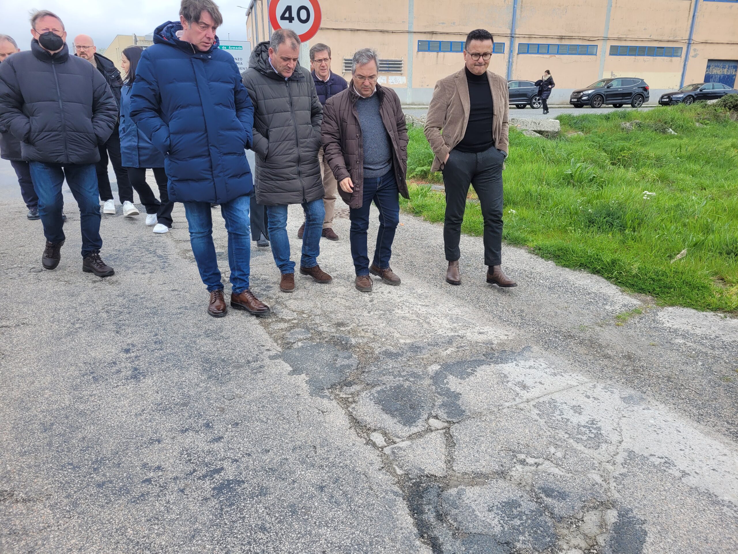 Visita Pista da Armada en Xinzo (1)