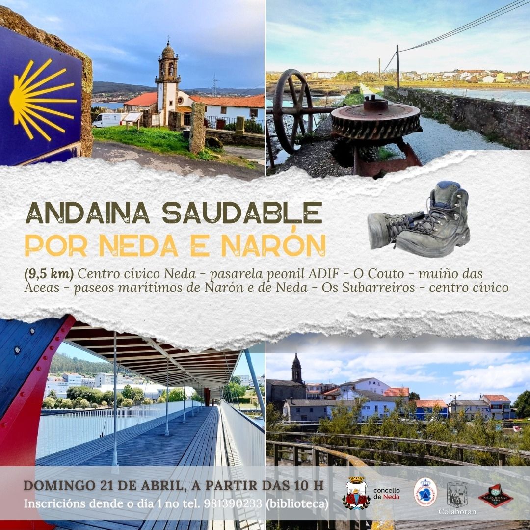 andaina saudable por Neda e Narón