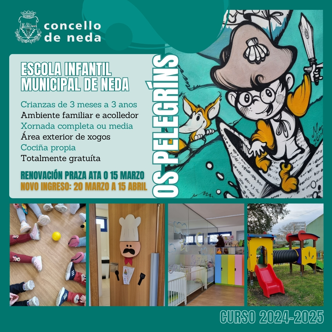 cartel RRSS escola infantil