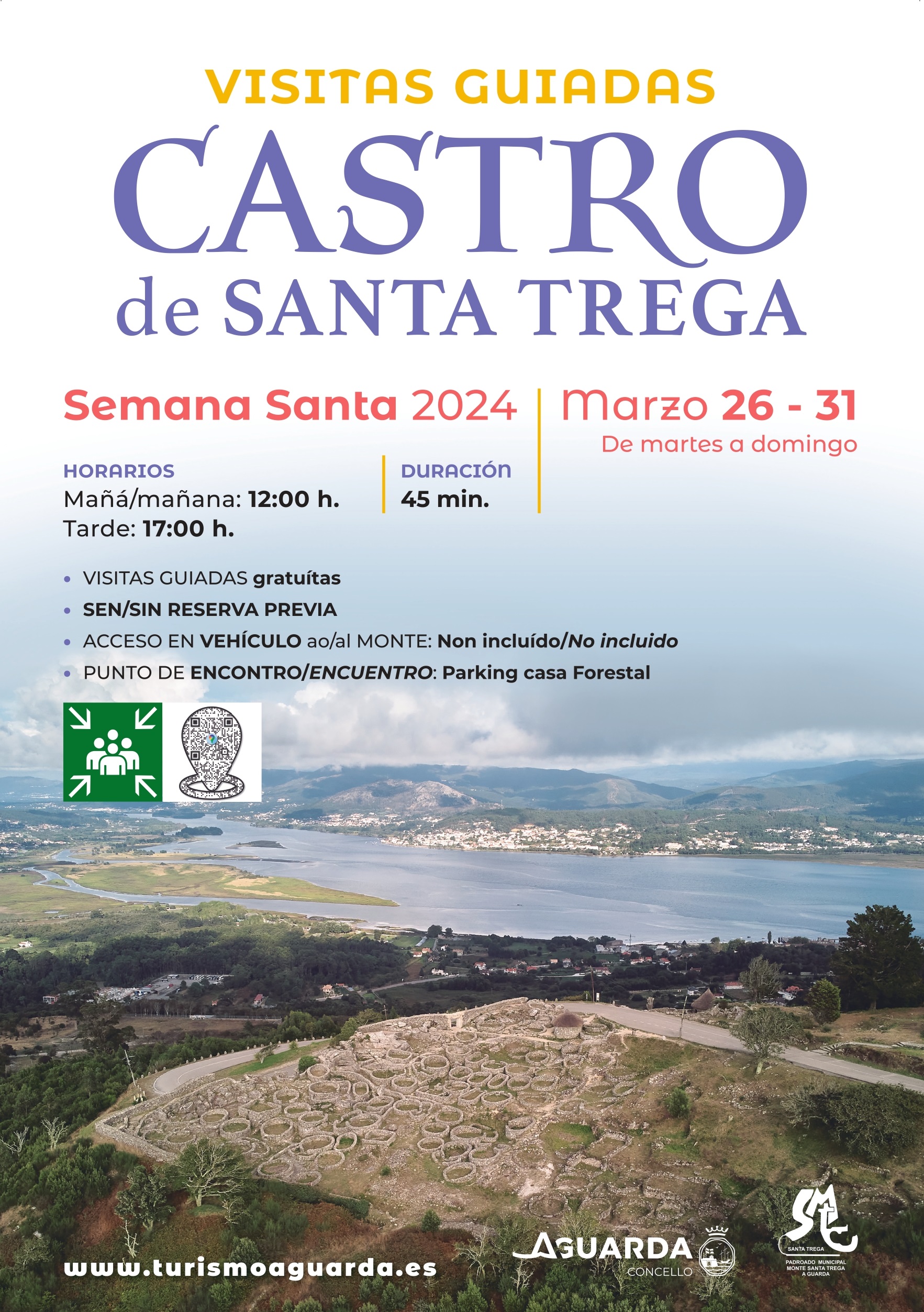 visitas guiadas Castro Santa Trega_semana santa 2024