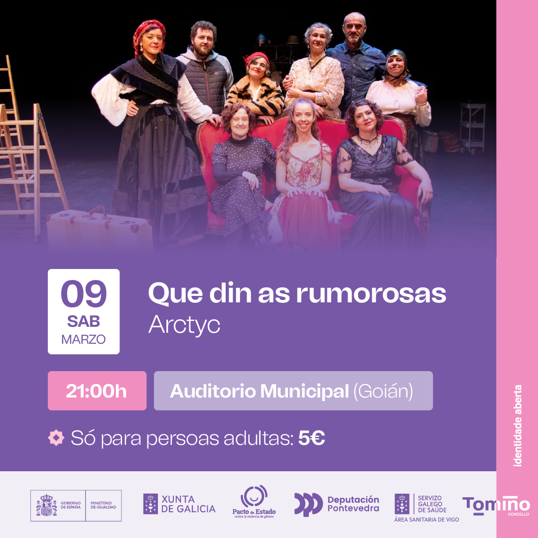 ‘Que din as rumosas’, unha comedia coral sobre como ser artista… e muller
