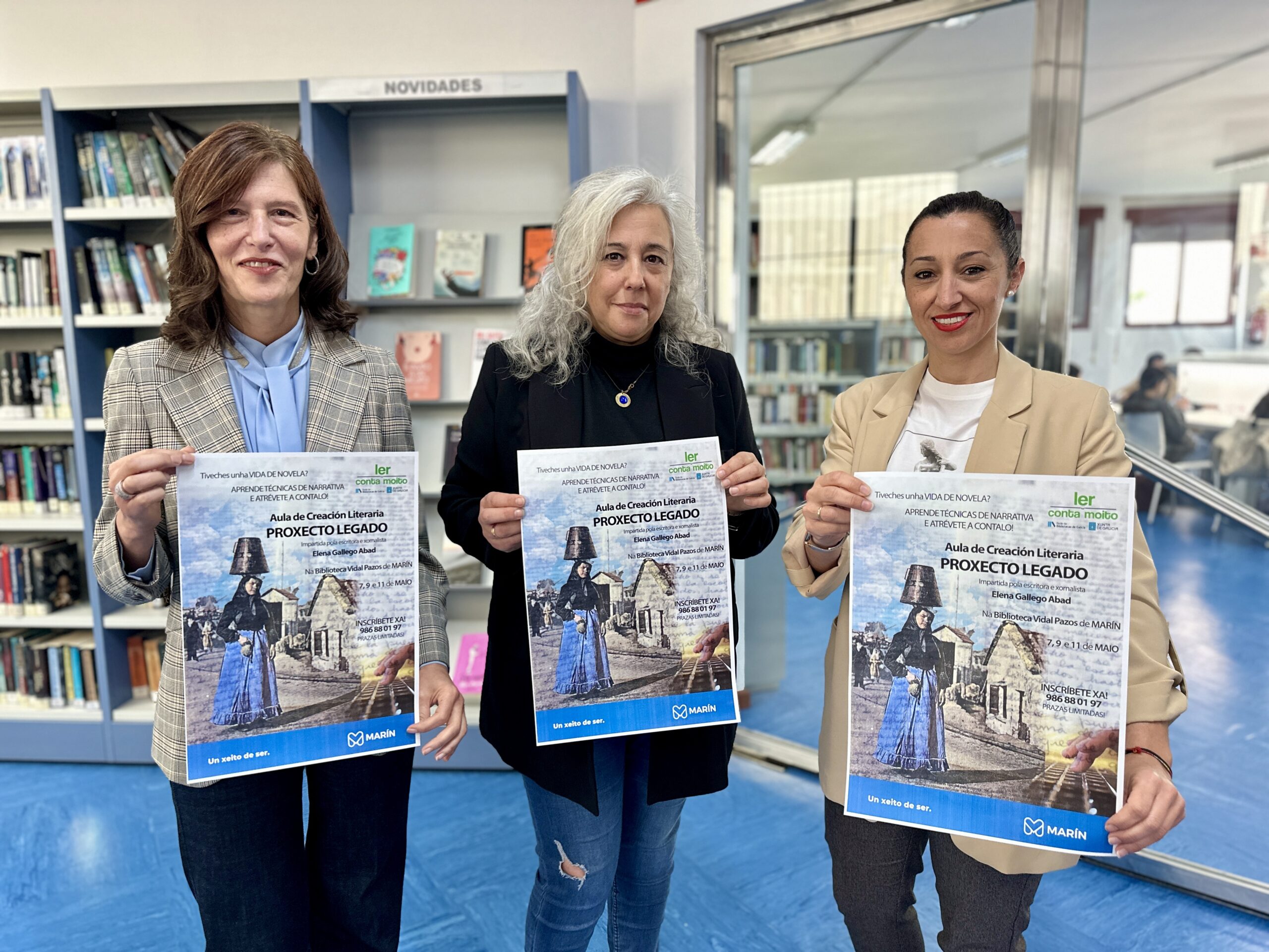 25_04_2024_Presentacion da Aula de Creacion Literaria Proxecto Legado Elena Gallego