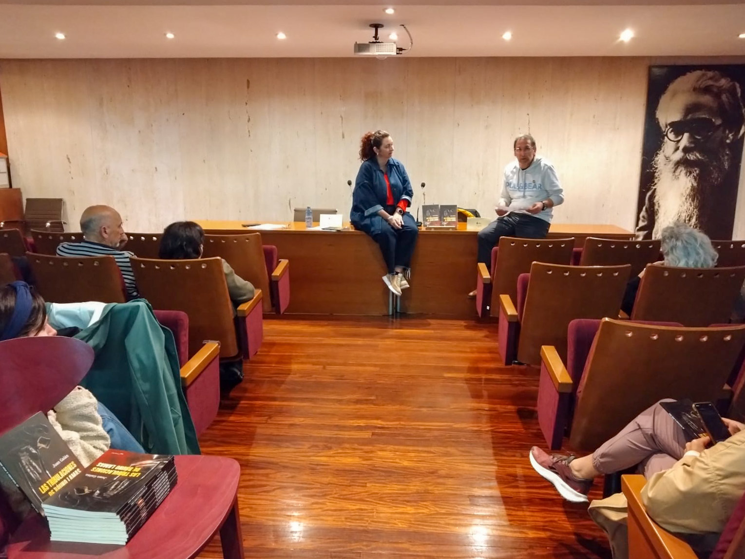 Acto presentación libro Juan Galán