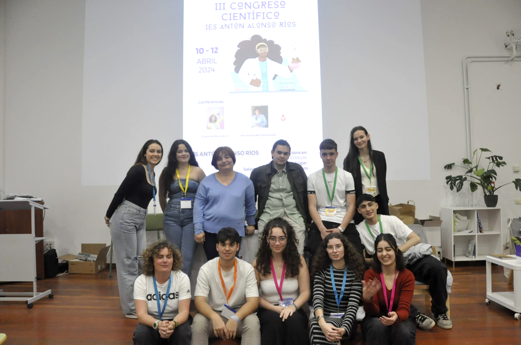 As aulas do IES Antón Alonso Ríos convértense nun gran congreso científico 02