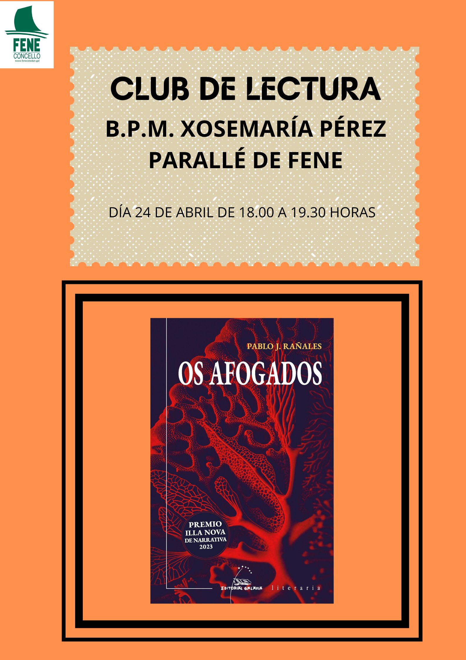 CLUB DE LECTURA B.P.M. DE XOSEMARÍA PÉREZ PARALLÉ DE FENE(9)