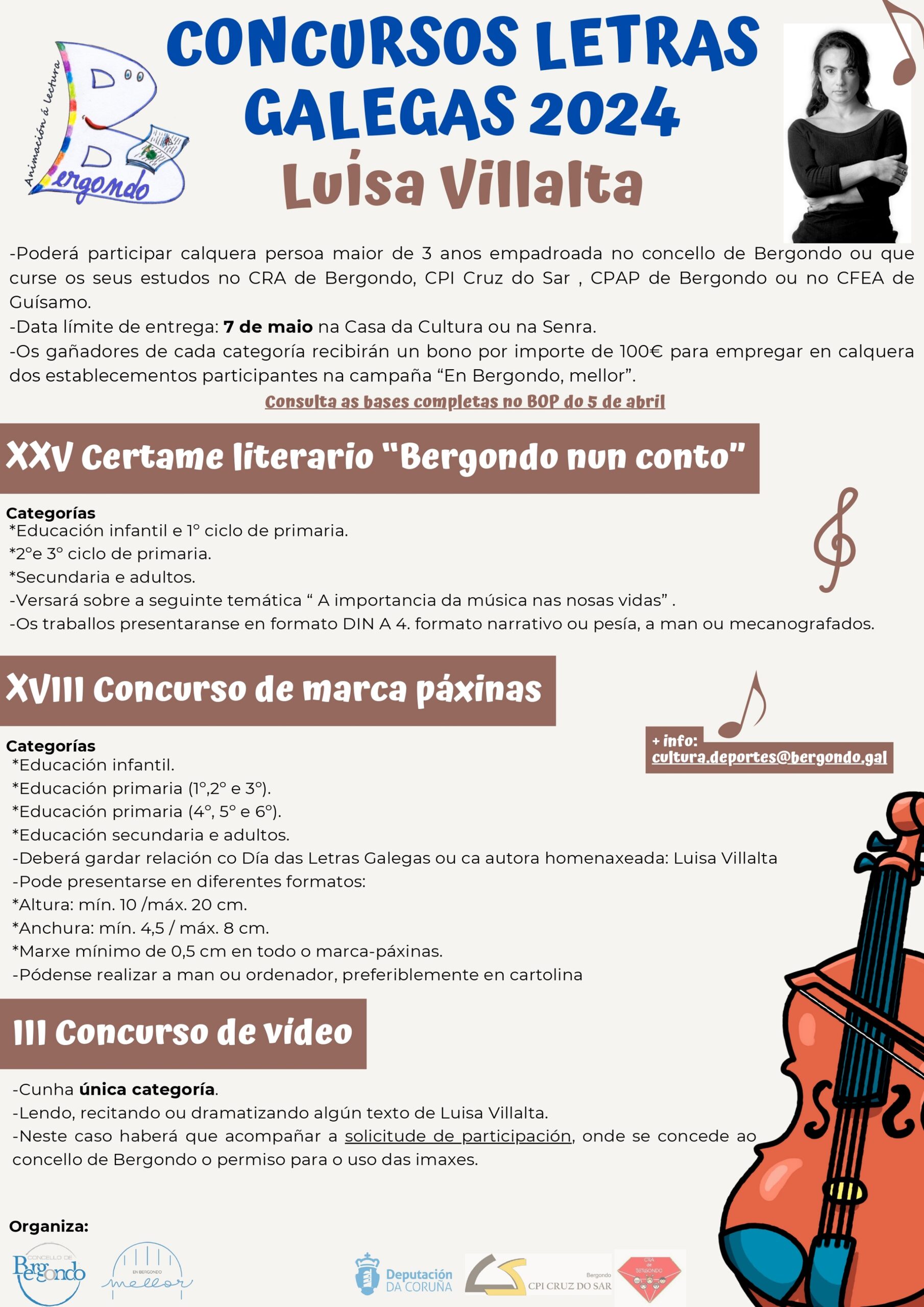 CONCURSOS LETRAS GALEGAS 2024