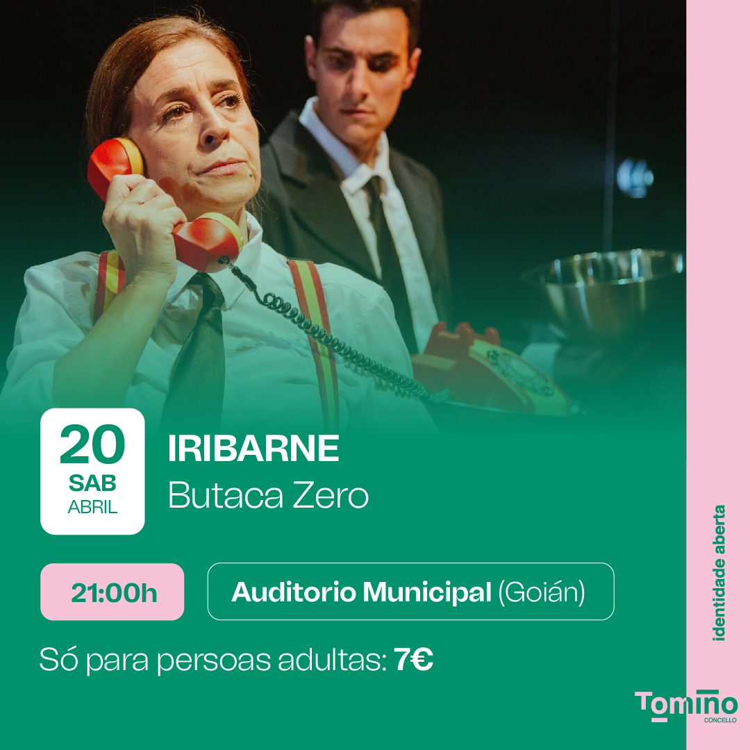 Chega a Tomiño ‘Iribarne’, unha feroz sátira teatral da historia recente de España